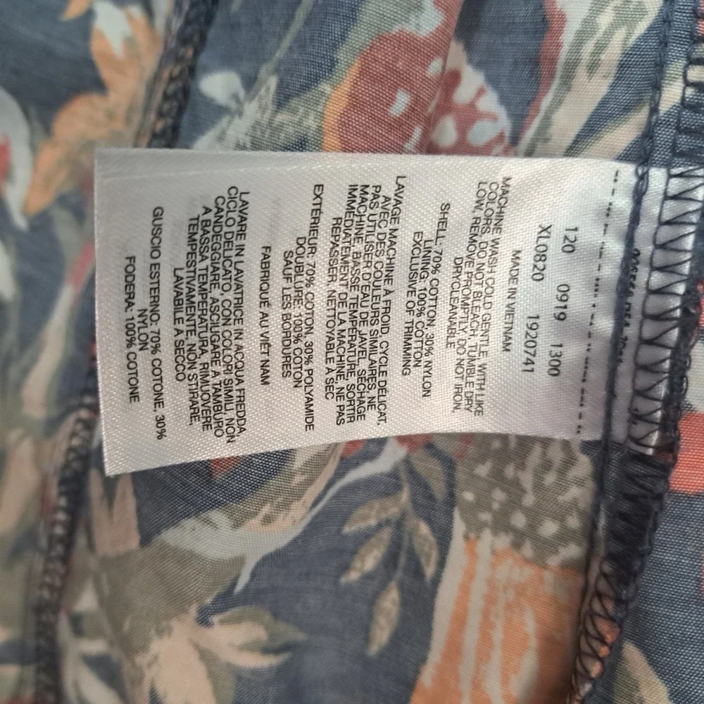 Grandmillenial Cottagecore West Bluff Columbia Women's L Floral Utility Jacket